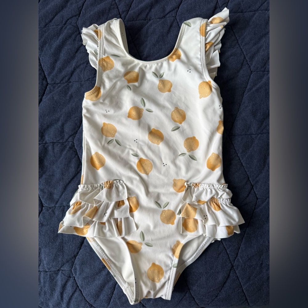 Petit Lem Baby Girl Lemon One-Piece Swimsuit 2T